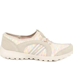 Lightweight Slip-On Trainers - Beige