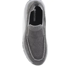 Lightweight Slip-On Trainers - Black-Grey