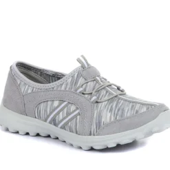 Lightweight Slip-On Trainers - Grey