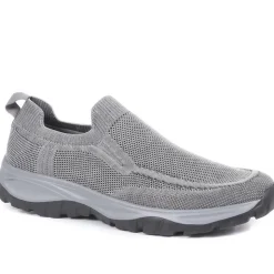 Lightweight Slip-On Trainers - Grey