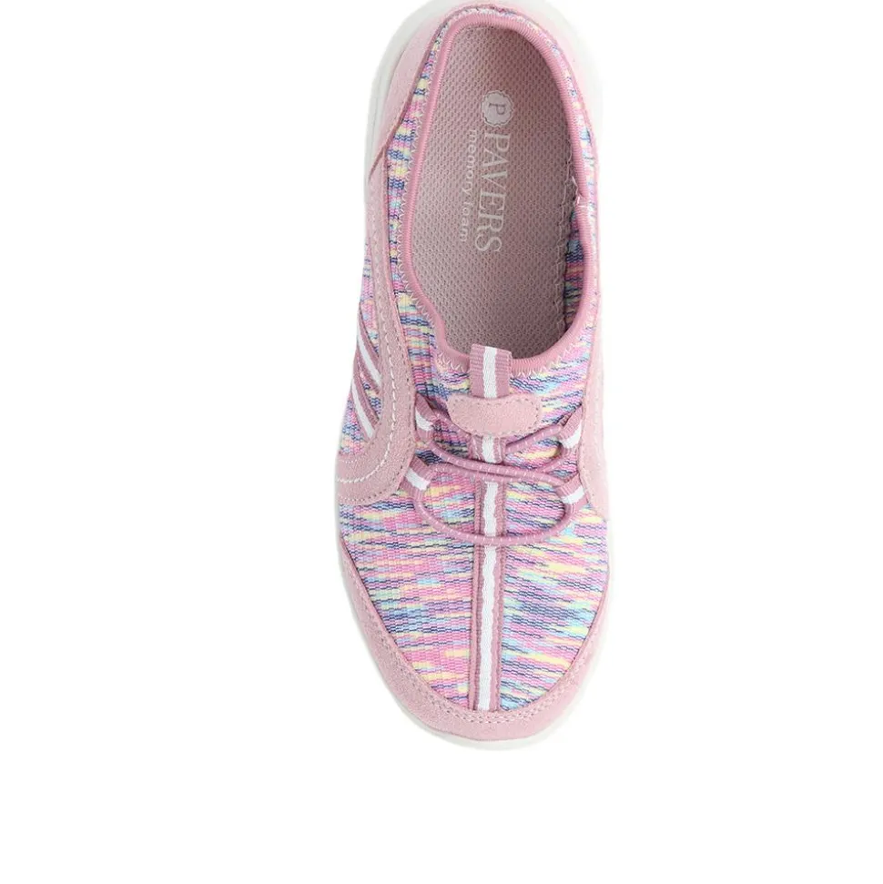 Lightweight Slip-On Trainers - Pink