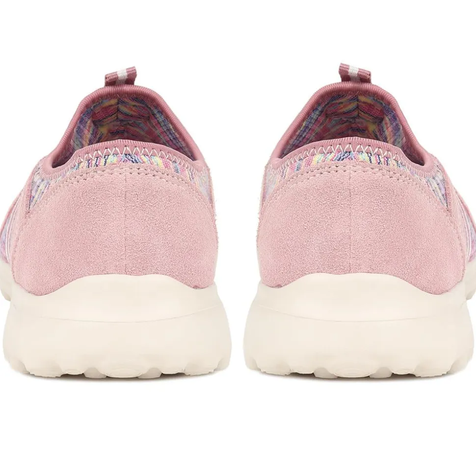 Lightweight Slip-On Trainers - Pink