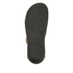 Lightweight Touch Fasten Mules - Beige