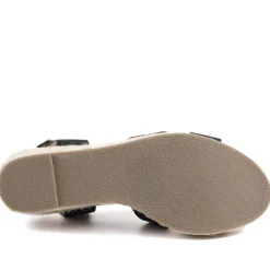 Lightweight Wedge Espadrilles - Black
