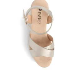 Lightweight Wedge Espadrilles - Gold