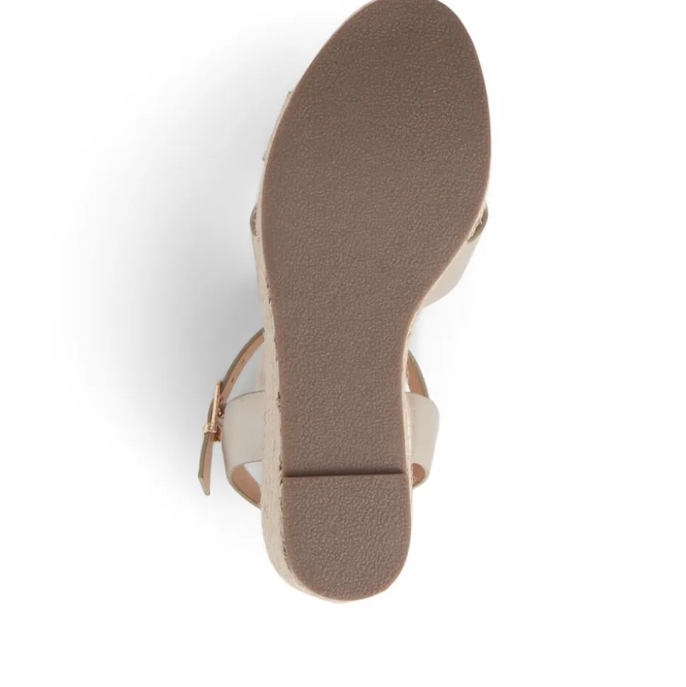 Lightweight Wedge Espadrilles - Gold