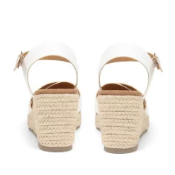 Lightweight Wedge Espadrilles - White