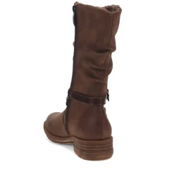 Long Slouch Boots - Taupe