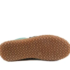 Loretta Leather Trainers - Green