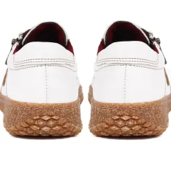 Loretta Leather Trainers - Off White