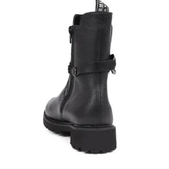 Low Heeled Chelsea Boots - Black