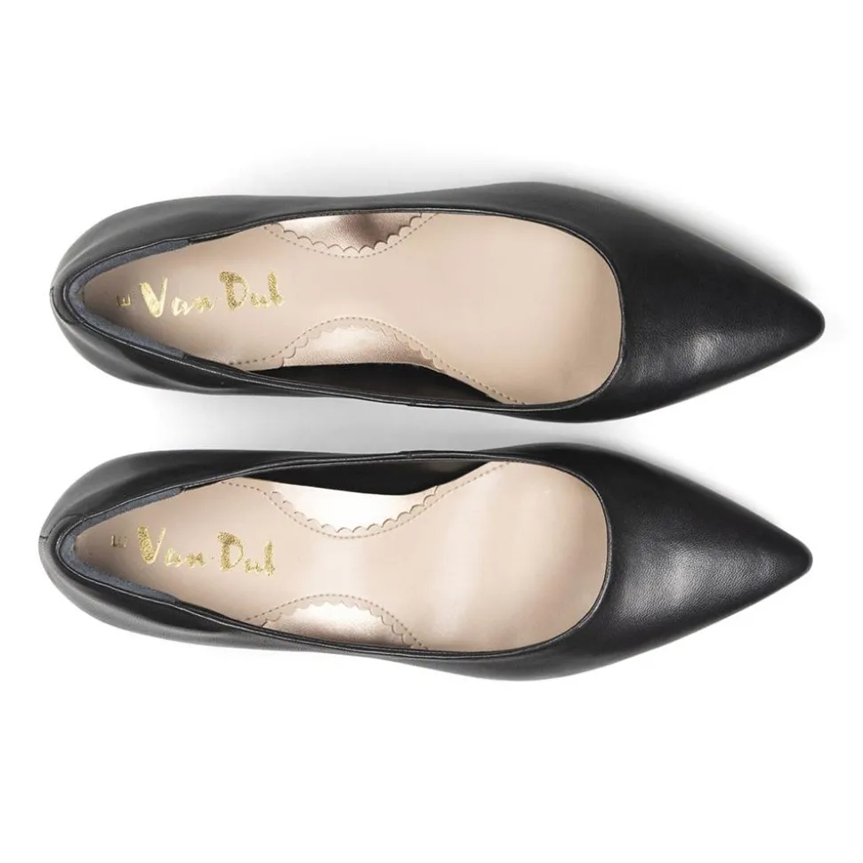Lux Comfort Courts - Black Leather