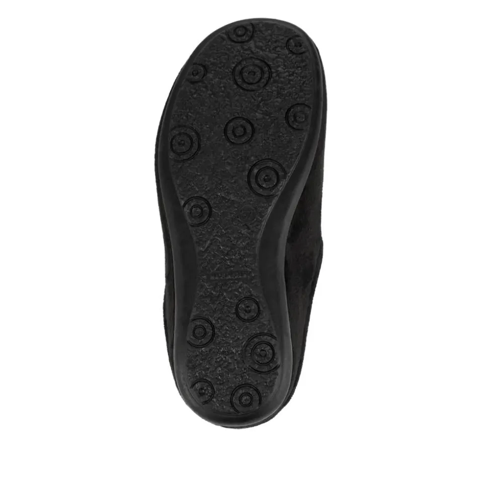 Luxury PomPom Slippers - Black