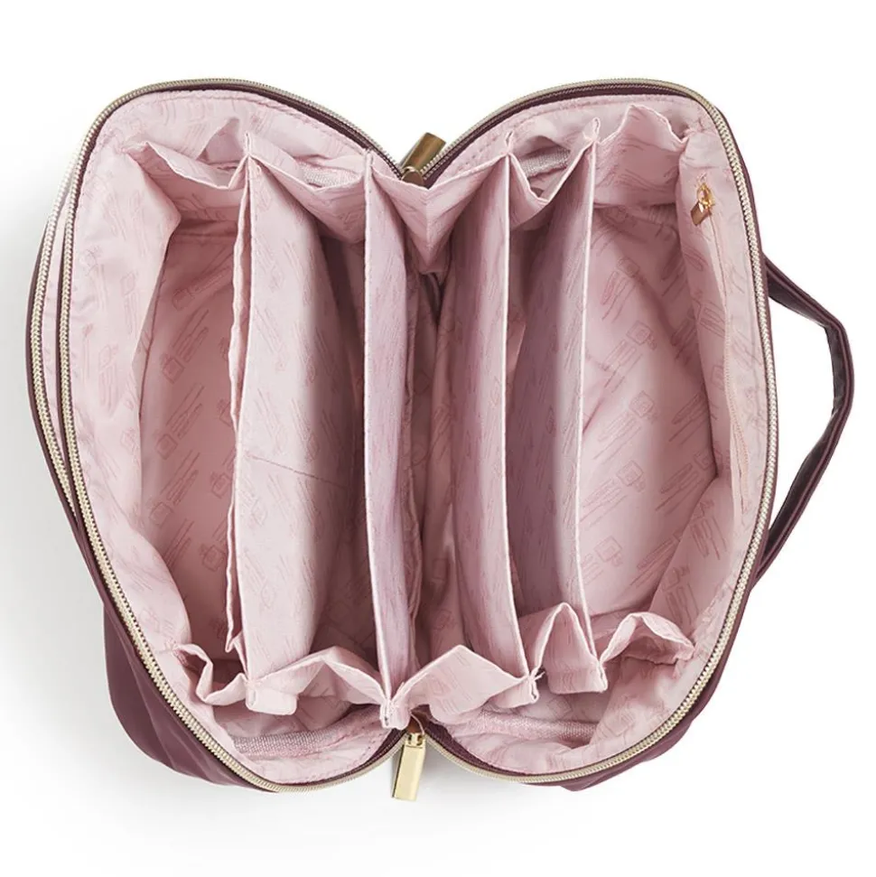 Makeup Bag - Burgundy