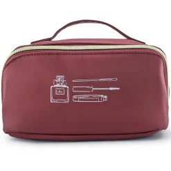 Makeup Bag - Burgundy