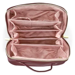 Makeup Bag - Burgundy