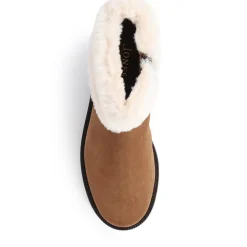 Manda Leather Ankle Boots - Tan
