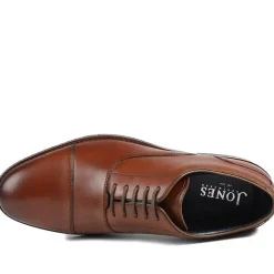 Mannix Leather Oxford Shoes - Tan Leather