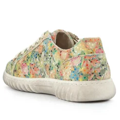 Memory Foam Dual-Fastening Trainers - Floral