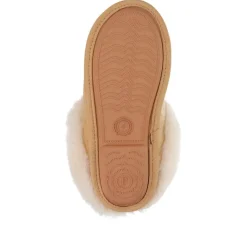 Memory Foam Mule Slippers - Chestnut
