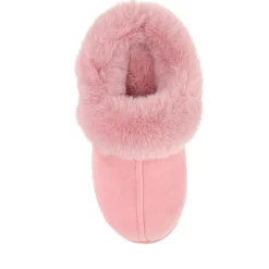 Memory Foam Mule Slippers - Rose