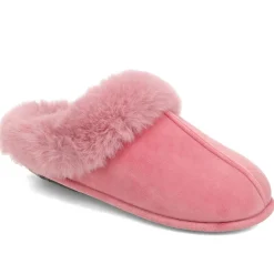 Memory Foam Mule Slippers - Rose