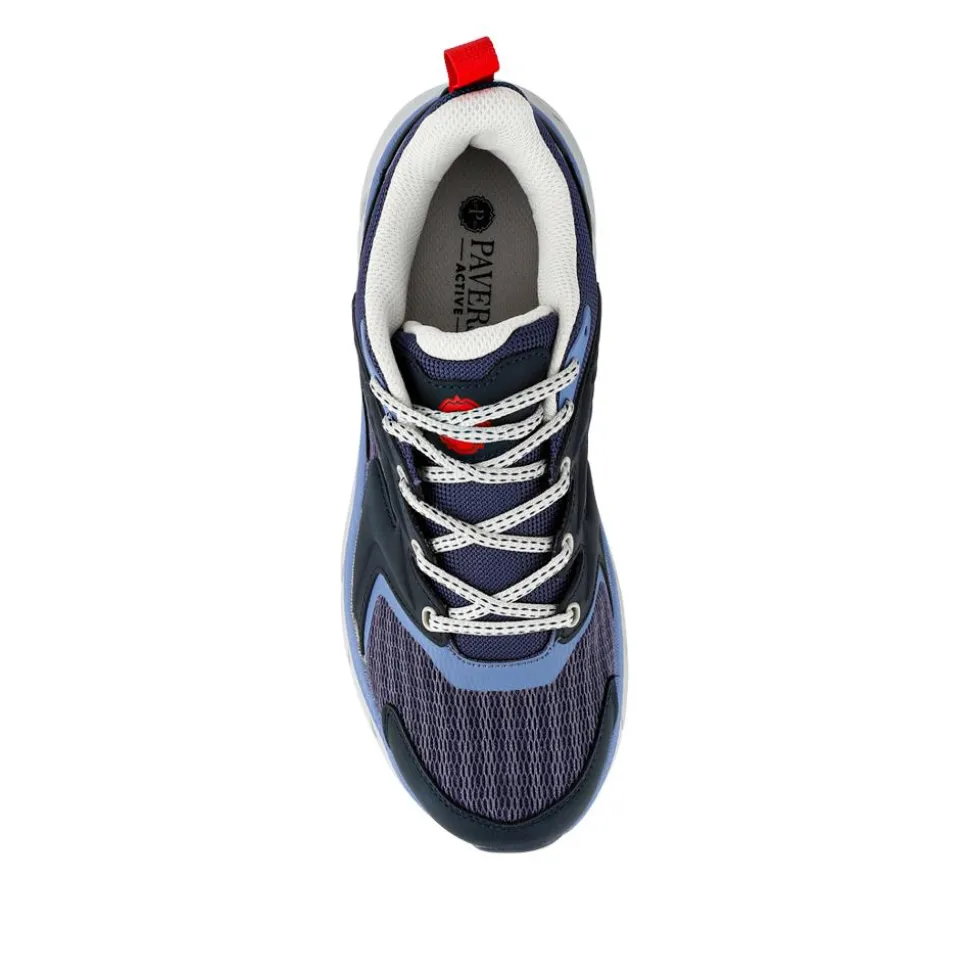 Memory Foam Running Trainers - Blue