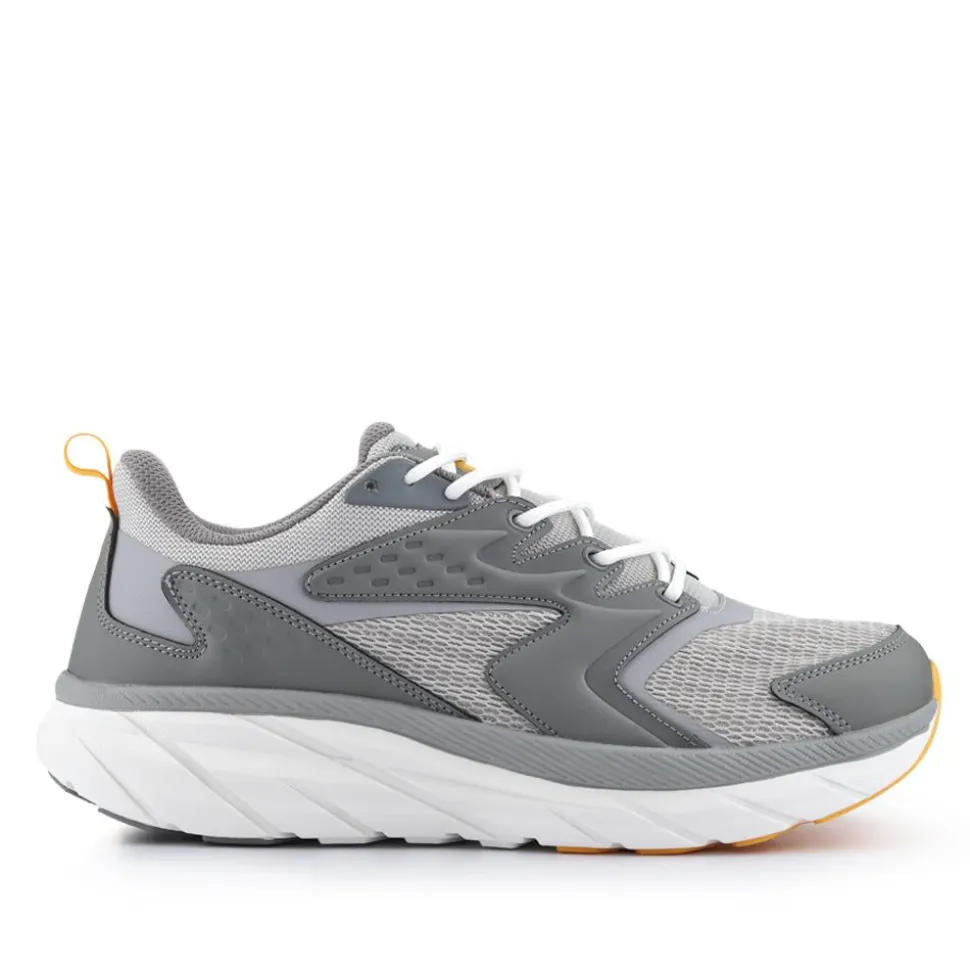 Memory Foam Running Trainers - Grey