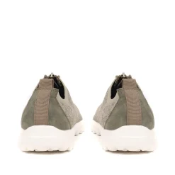 Memory Foam Trainers - Khaki