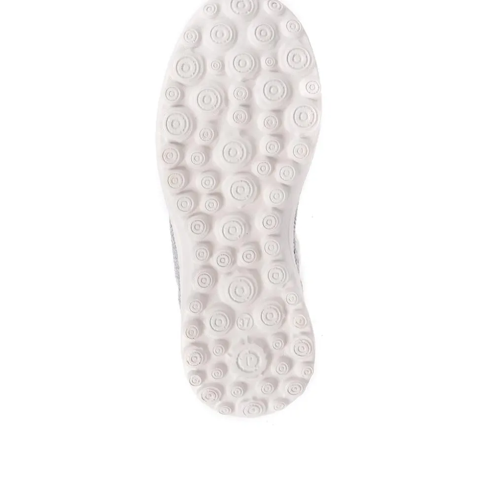 Memory Foam Trainers - Light Grey