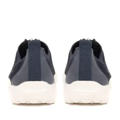 Memory Foam Trainers - Navy