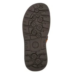 Men's Leather Adjustable Sandals - Tan