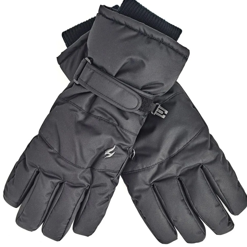 Men's Performance Ski Gloves - Black