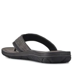 Men's Slip-On Toe Post Sandals - Grey