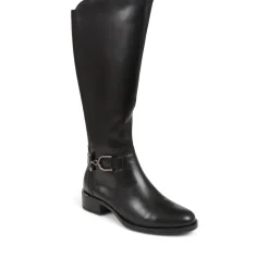 Metal-Detailed Long Boots - Black