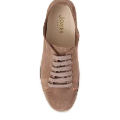 Midwood Women's Leather Trainers - Taupe