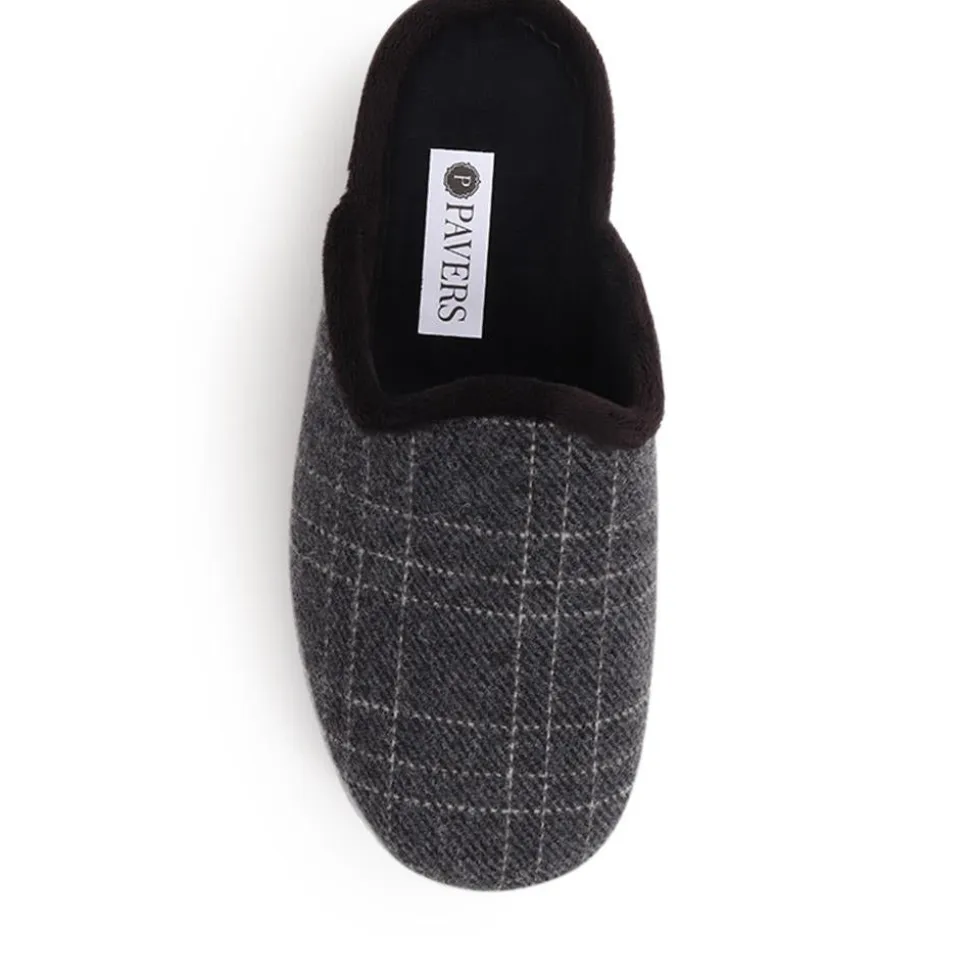 Mule Slippers - Grey