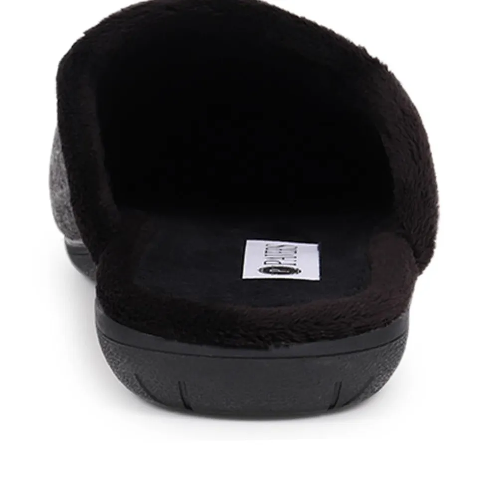 Mule Slippers - Grey