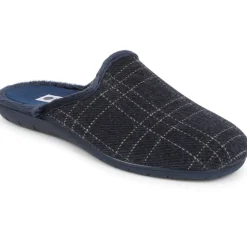 Mule Slippers - Navy