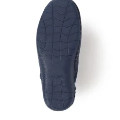 Mule Slippers - Navy