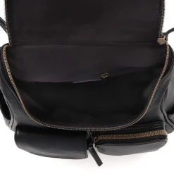 Multi-Pocket Backpack - Black