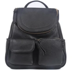 Multi-Pocket Backpack - Black