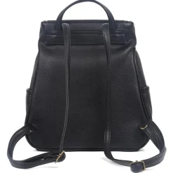 Multi-Pocket Backpack - Black
