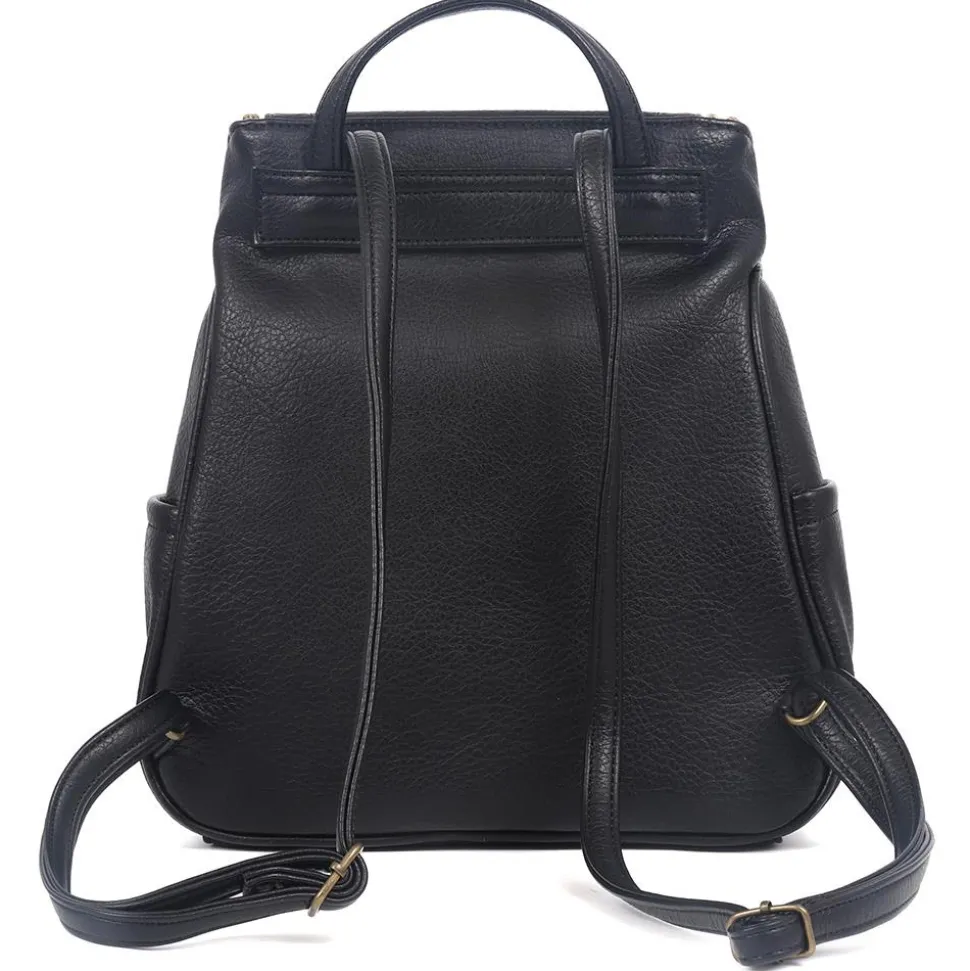 Multi-Pocket Backpack - Black