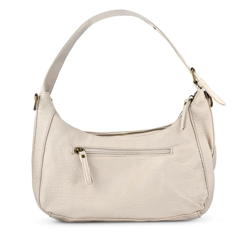 Multi-Pocket Shoulder Bag - Beige