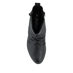 Nectar2 Leather Slouch Ankle Boots - Black