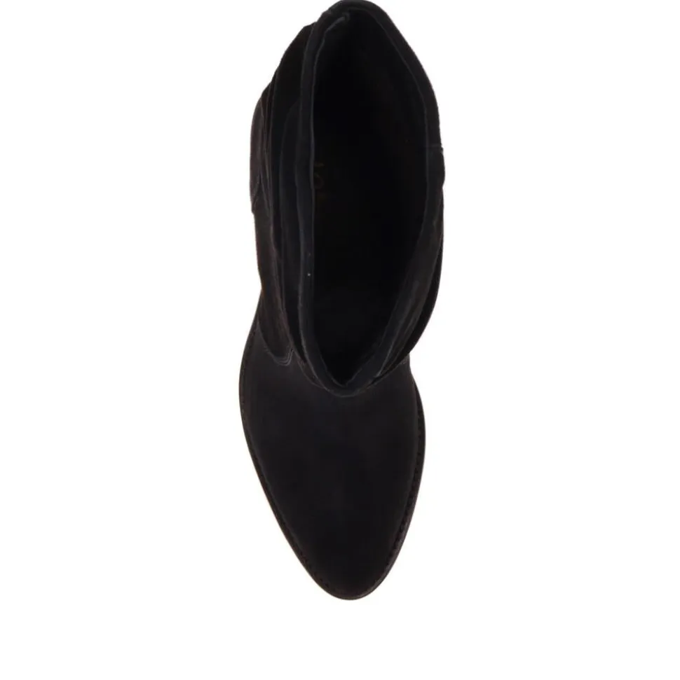 Nerine Calf-Length Boots - Black