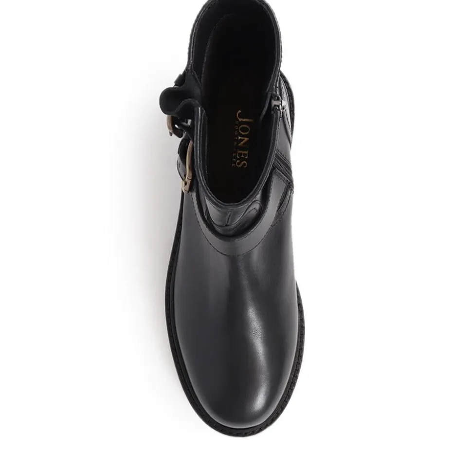 Noosa Chunky Biker Boots - Black