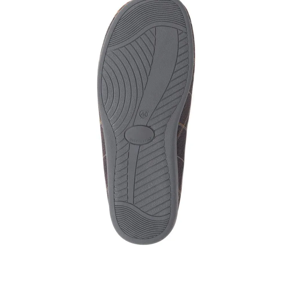 Novelty Dog Slippers - Grey Multi