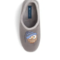 Novelty Slippers - Grey